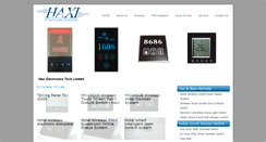 Desktop Screenshot of haxitech.com